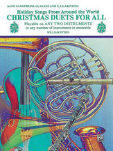 cover CHRISTMAS DUETS FOR ALL ALTO SAX cover